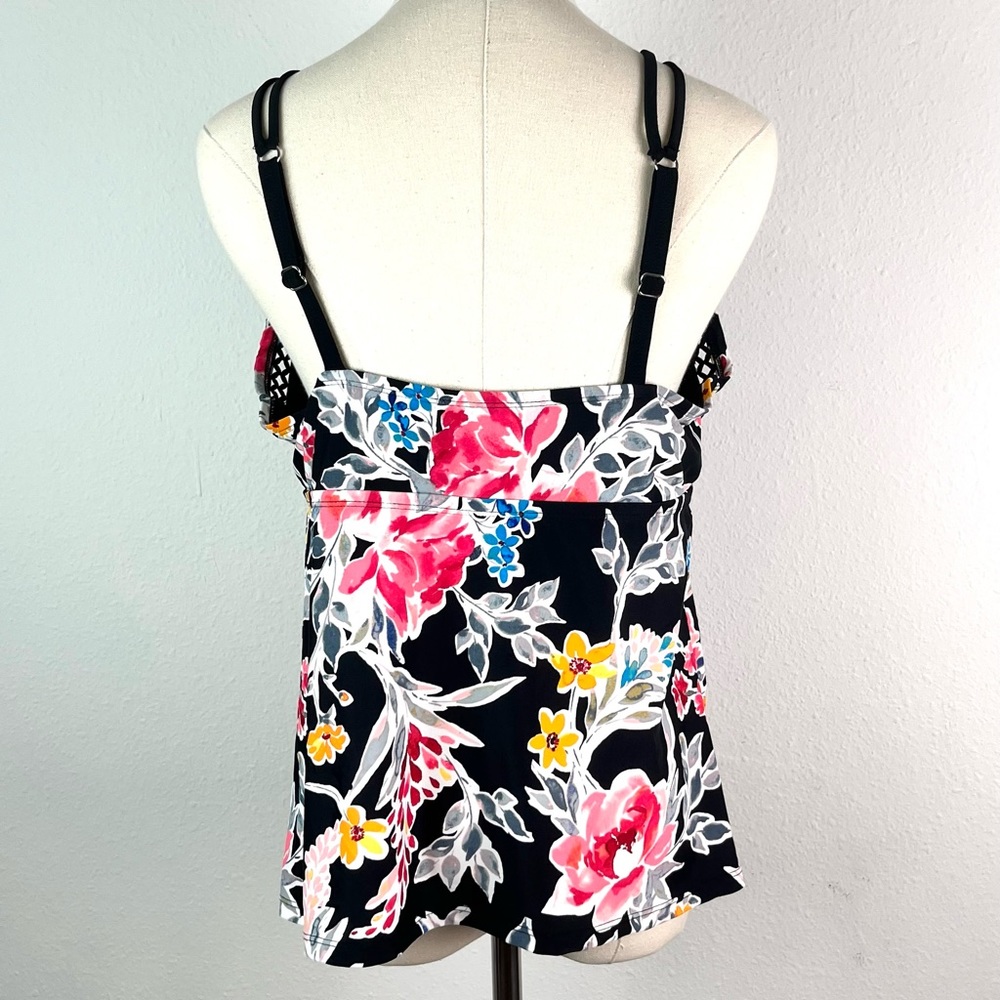 Sol Collective floral tankini top - Picture 3 of 4